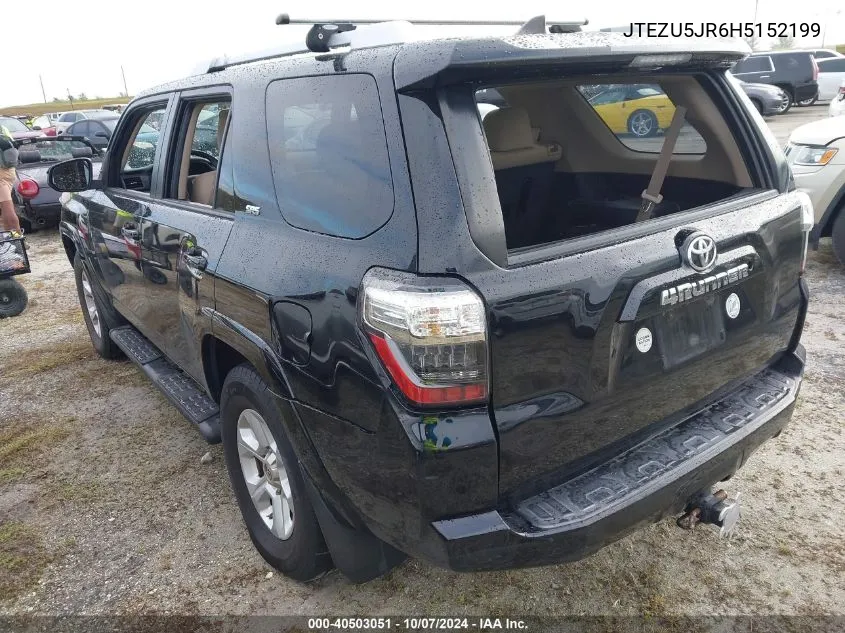 JTEZU5JR6H5152199 2017 Toyota 4Runner Sr5/Limited/Sr5 Premium