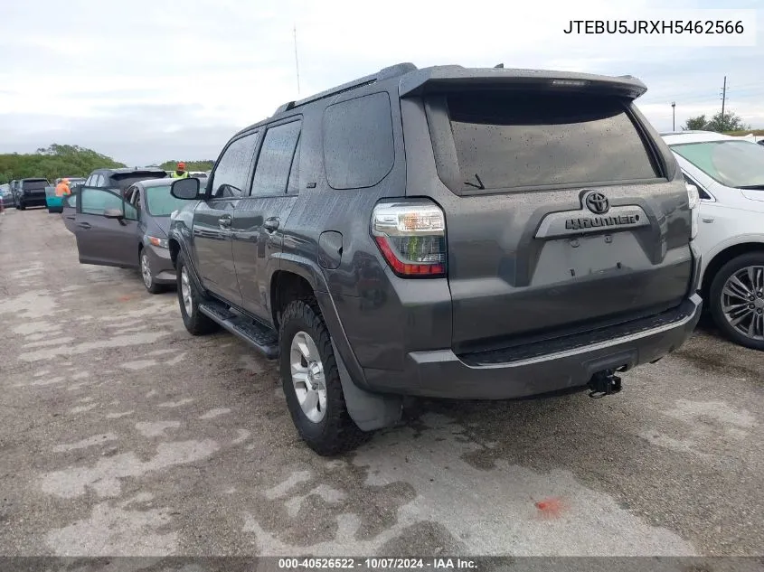 JTEBU5JRXH5462566 2017 Toyota 4Runner Sr5