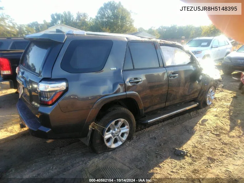 JTEZU5JR8H5148395 2017 Toyota 4Runner Sr5/Limited/Sr5 Premium