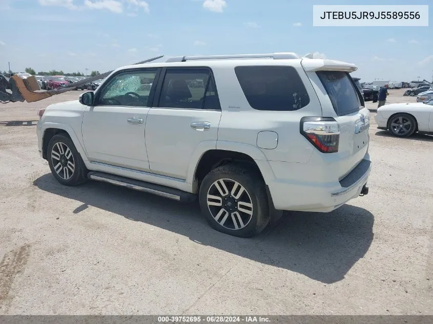 JTEBU5JR9J5589556 2018 Toyota 4Runner Limited