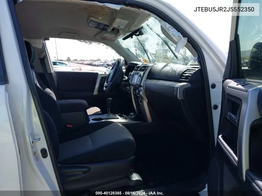 JTEBU5JR2J5552350 2018 Toyota 4Runner Sr5