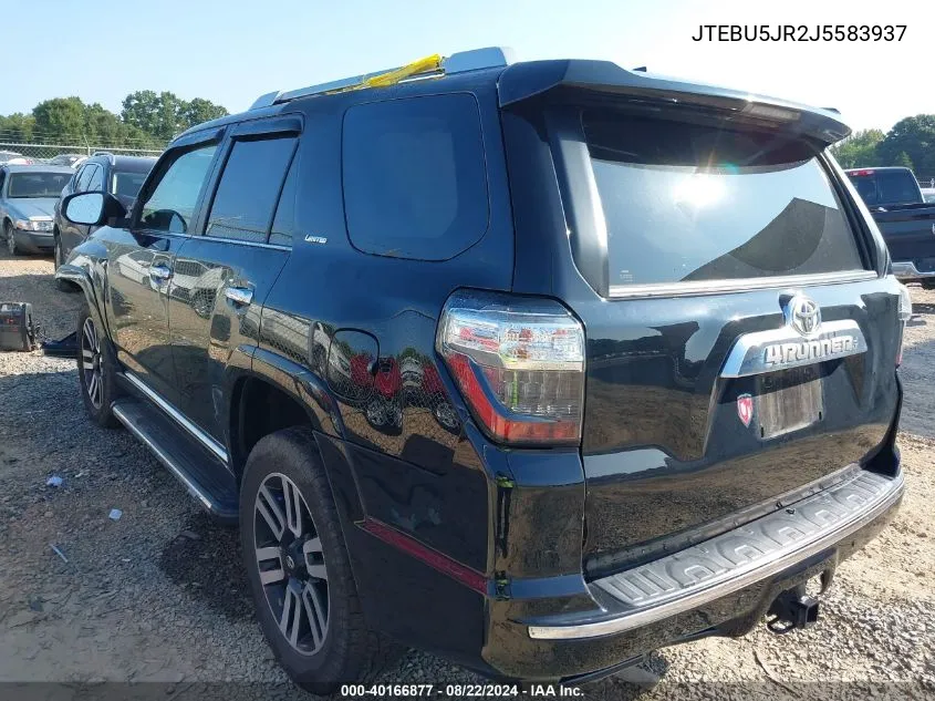 JTEBU5JR2J5583937 2018 Toyota 4Runner Limited