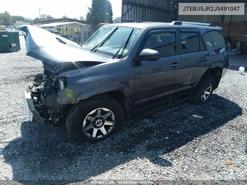 JTEBU5JR2J5491047 2018 Toyota 4Runner Trd Off Road