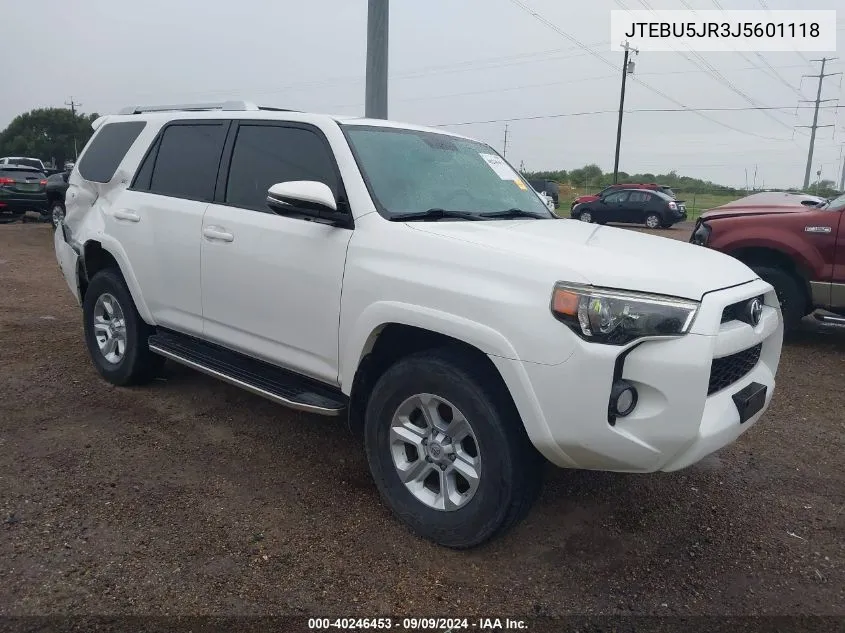 JTEBU5JR3J5601118 2018 Toyota 4Runner Sr5 Premium