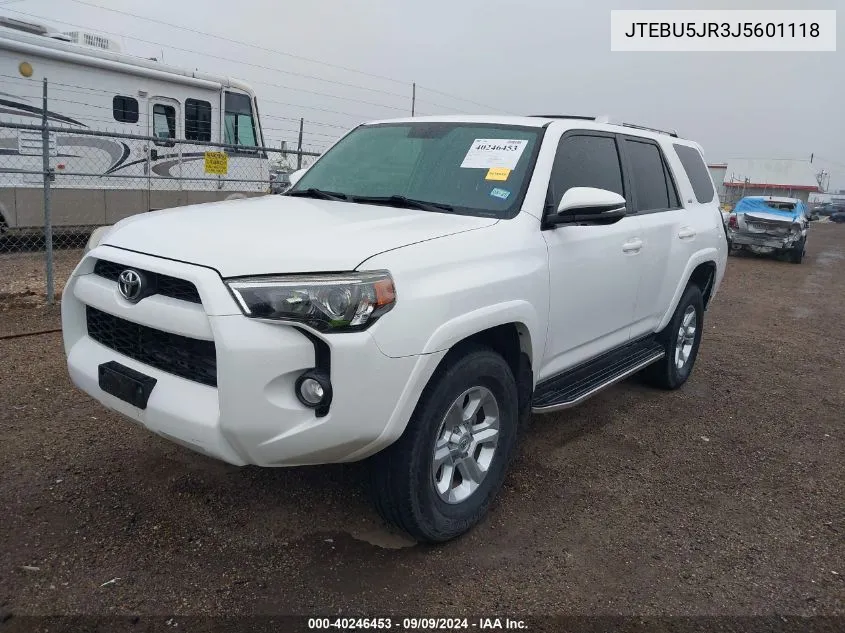 JTEBU5JR3J5601118 2018 Toyota 4Runner Sr5 Premium