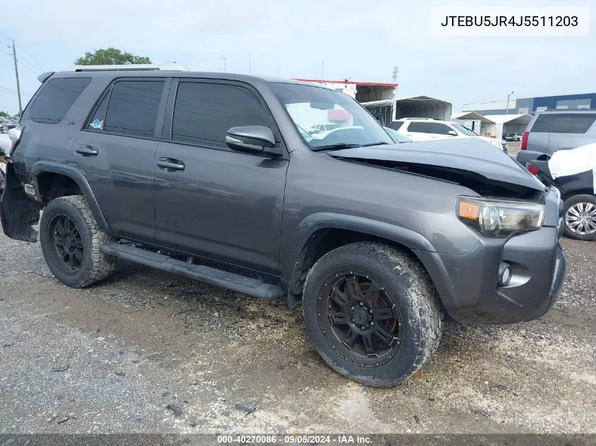 JTEBU5JR4J5511203 2018 Toyota 4Runner Sr5 Prem/Ltdl/Trail/Trd