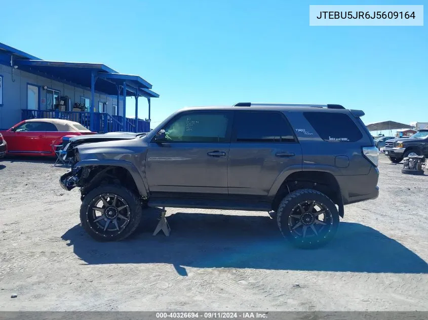 2018 Toyota 4Runner Limited/Sr5/Sr5 Premium/Trd Off Road/Trd Off Road Premium/Trd Pro VIN: JTEBU5JR6J5609164 Lot: 40326694