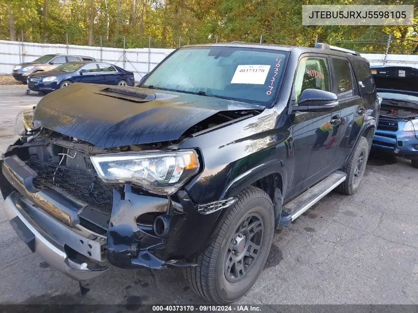 JTEBU5JRXJ5598105 2018 Toyota 4Runner Sr5 Prem/Ltdl/Trail/Trd