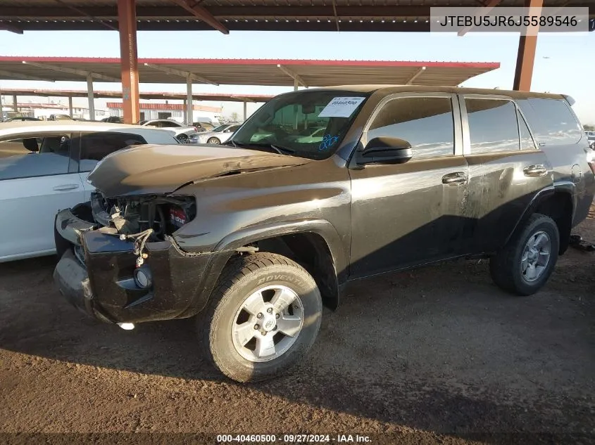 JTEBU5JR6J5589546 2018 Toyota 4Runner Sr5