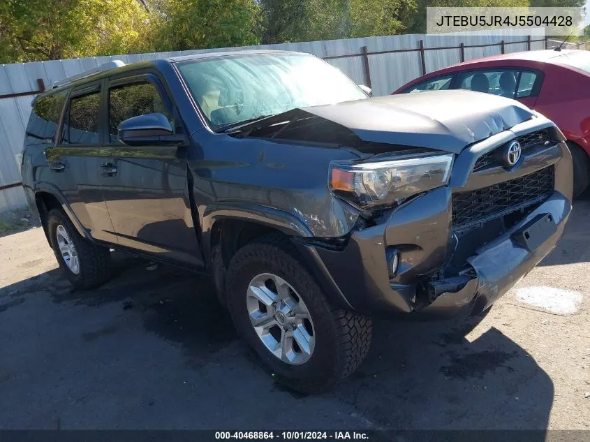 JTEBU5JR4J5504428 2018 Toyota 4Runner Sr5 Prem/Ltdl/Trail/Trd