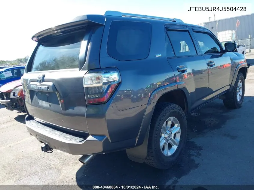 JTEBU5JR4J5504428 2018 Toyota 4Runner Sr5 Prem/Ltdl/Trail/Trd