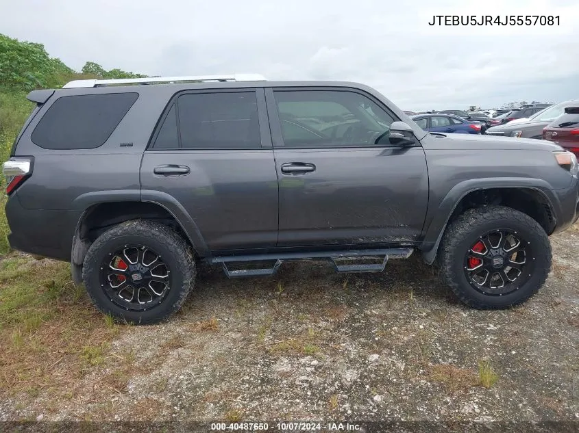 JTEBU5JR4J5557081 2018 Toyota 4Runner Sr5 Prem/Ltdl/Trail/Trd