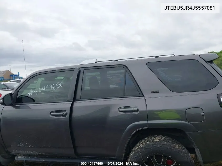 JTEBU5JR4J5557081 2018 Toyota 4Runner Sr5 Prem/Ltdl/Trail/Trd