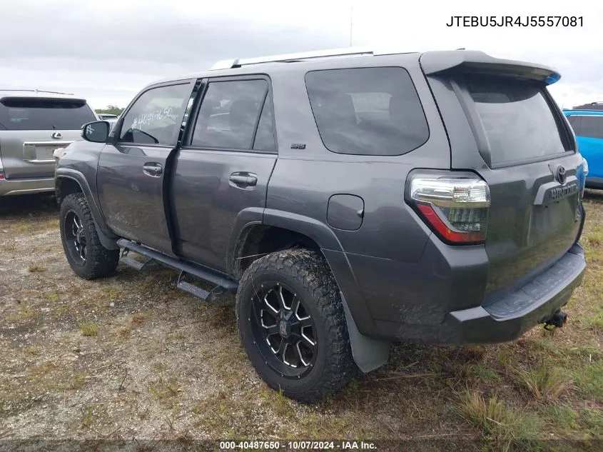 JTEBU5JR4J5557081 2018 Toyota 4Runner Sr5 Prem/Ltdl/Trail/Trd