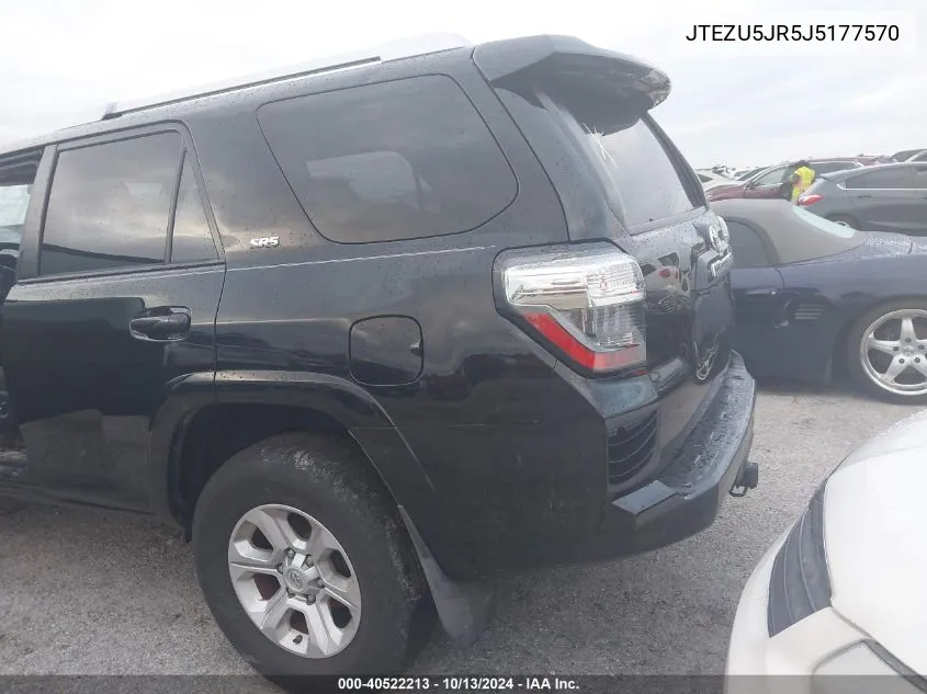 JTEZU5JR5J5177570 2018 Toyota 4Runner Sr5 Premium