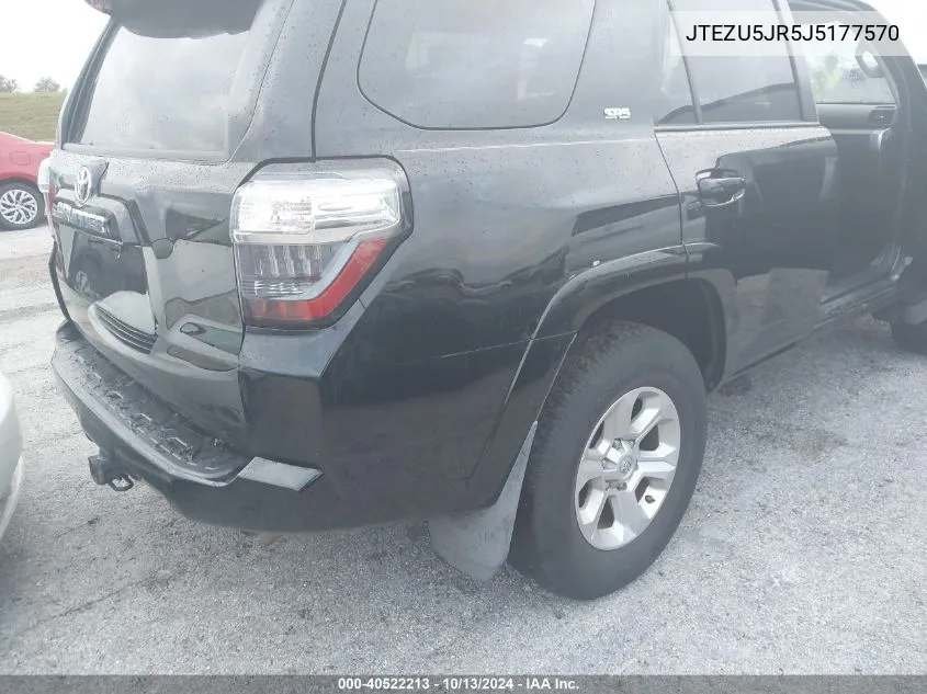 JTEZU5JR5J5177570 2018 Toyota 4Runner Sr5 Premium