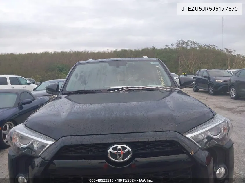 JTEZU5JR5J5177570 2018 Toyota 4Runner Sr5 Premium