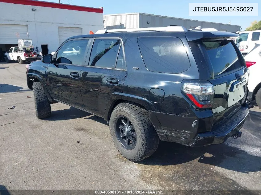 JTEBU5JR5J5495027 2018 Toyota 4Runner Sr5