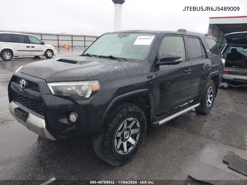 JTEBU5JR6J5489009 2018 Toyota 4Runner Trd Off Road Premium