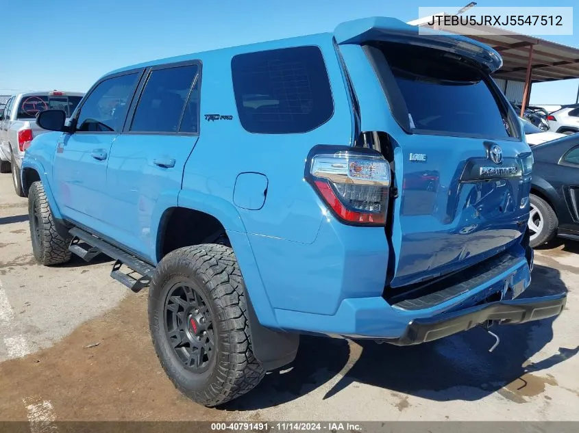 JTEBU5JRXJ5547512 2018 Toyota 4Runner Trd Pro