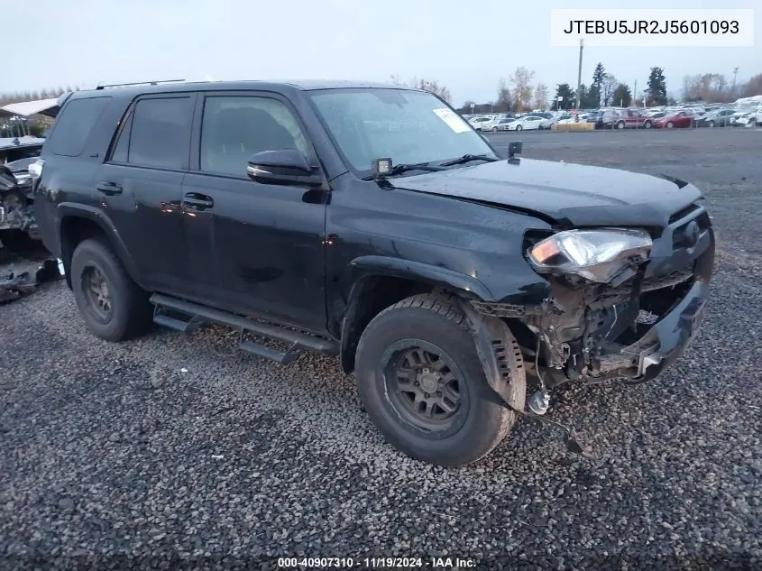 2018 Toyota 4Runner Sr5 Premium VIN: JTEBU5JR2J5601093 Lot: 40907310