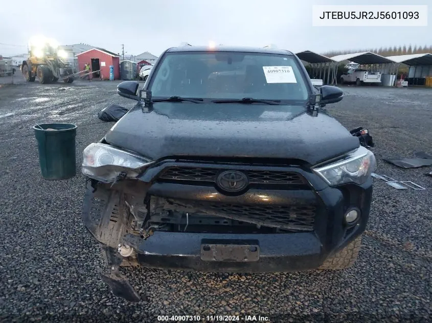 2018 Toyota 4Runner Sr5 Premium VIN: JTEBU5JR2J5601093 Lot: 40907310