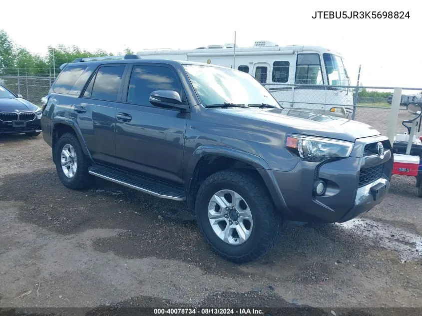 JTEBU5JR3K5698824 2019 Toyota 4Runner Sr5 Premium