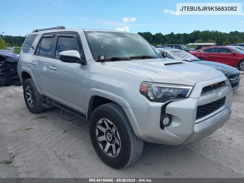 JTEBU5JR9K5683082 2019 Toyota 4Runner Trd Off Road