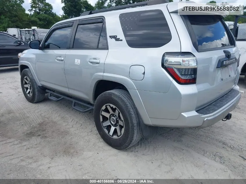 JTEBU5JR9K5683082 2019 Toyota 4Runner Trd Off Road