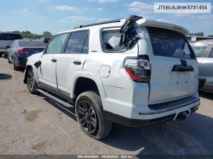 JTEBU5JR9K5731454 2019 Toyota 4Runner Limited Nightshade