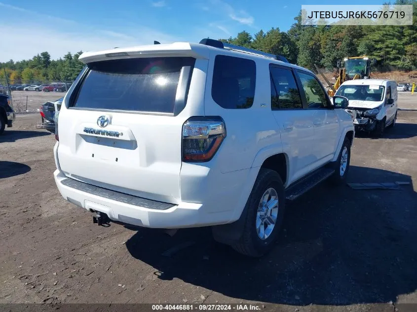 JTEBU5JR6K5676719 2019 Toyota 4Runner Sr5 Premium