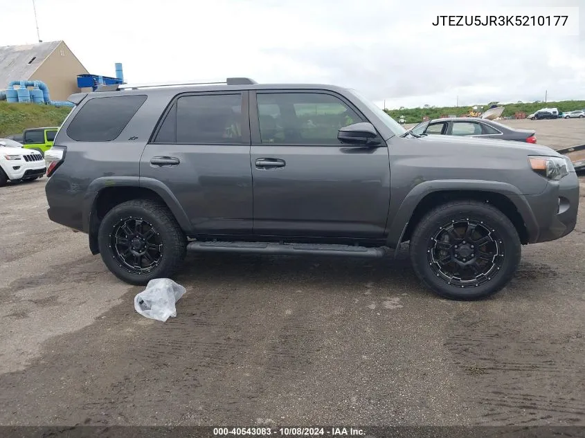 2019 Toyota 4Runner Sr5 VIN: JTEZU5JR3K5210177 Lot: 40543083