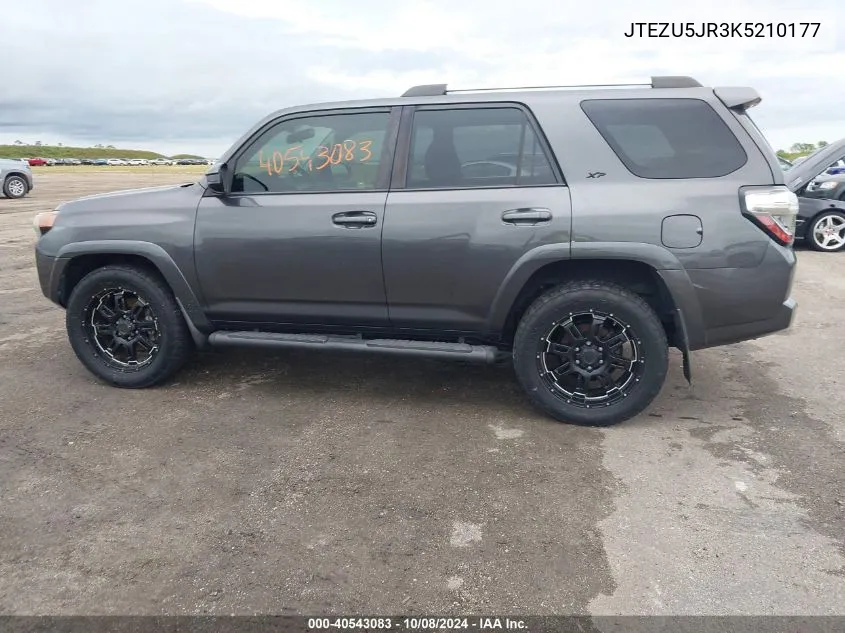 JTEZU5JR3K5210177 2019 Toyota 4Runner Sr5