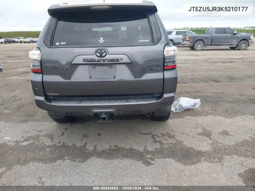 JTEZU5JR3K5210177 2019 Toyota 4Runner Sr5