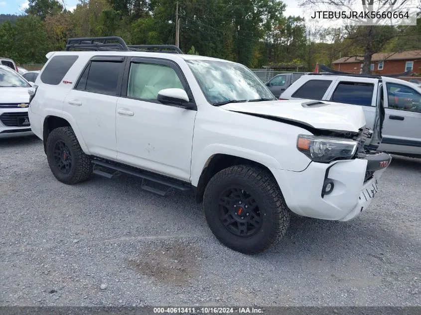 JTEBU5JR4K5660664 2019 Toyota 4Runner Trd Pro