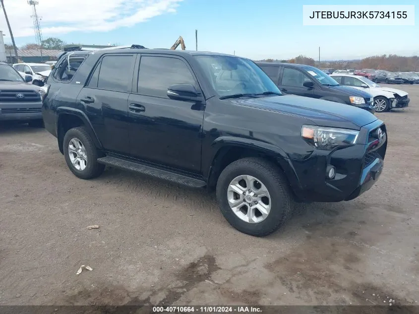 JTEBU5JR3K5734155 2019 Toyota 4Runner Sr5 Premium