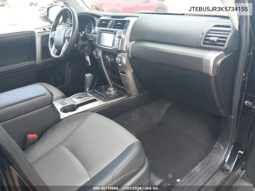 JTEBU5JR3K5734155 2019 Toyota 4Runner Sr5 Premium