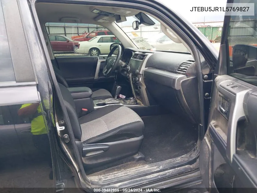 JTEBU5JR1L5769827 2020 Toyota 4Runner Sr5