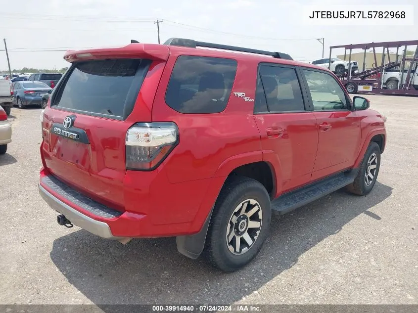 JTEBU5JR7L5782968 2020 Toyota 4Runner Trd Off Road