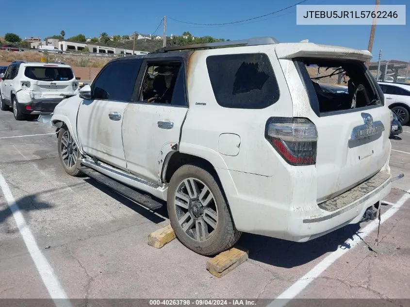 JTEBU5JR1L5762246 2020 Toyota 4Runner Limited