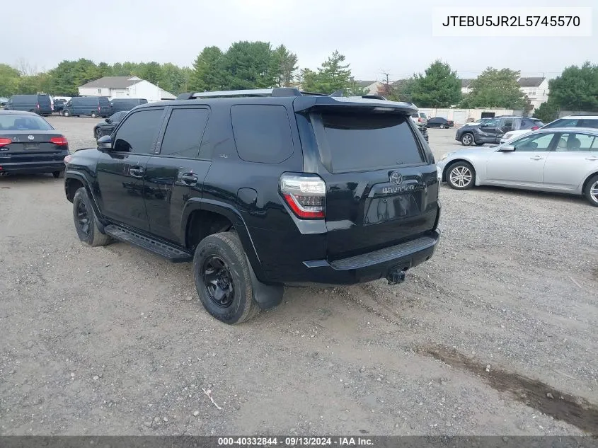 JTEBU5JR2L5745570 2020 Toyota 4Runner Sr5/Sr5 Premium/Venture/L