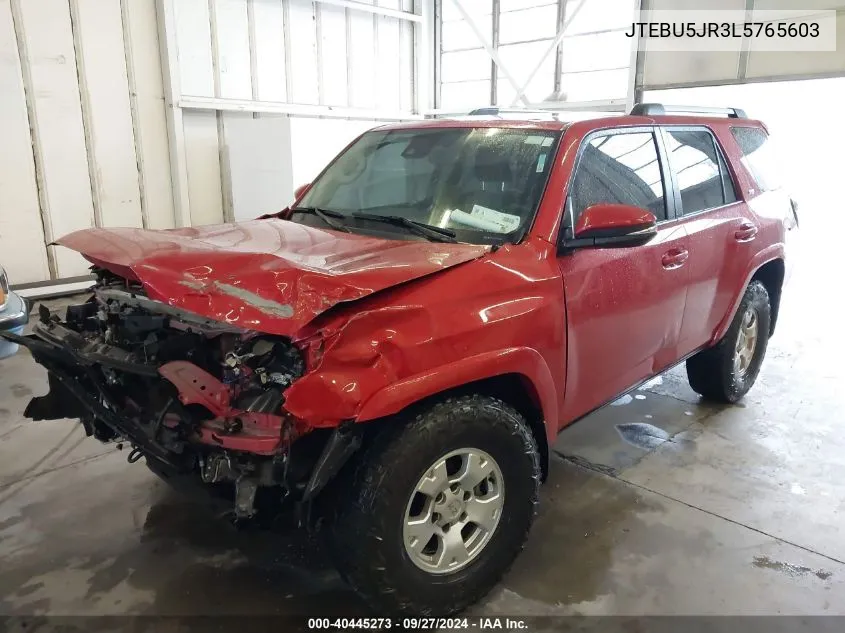 JTEBU5JR3L5765603 2020 Toyota 4Runner Sr5 Premium