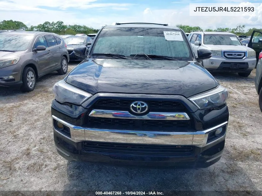 JTEZU5JR4L5221593 2020 Toyota 4Runner Limited