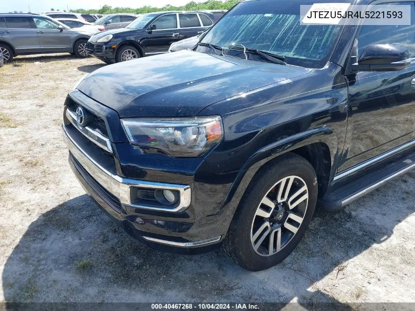 JTEZU5JR4L5221593 2020 Toyota 4Runner Limited