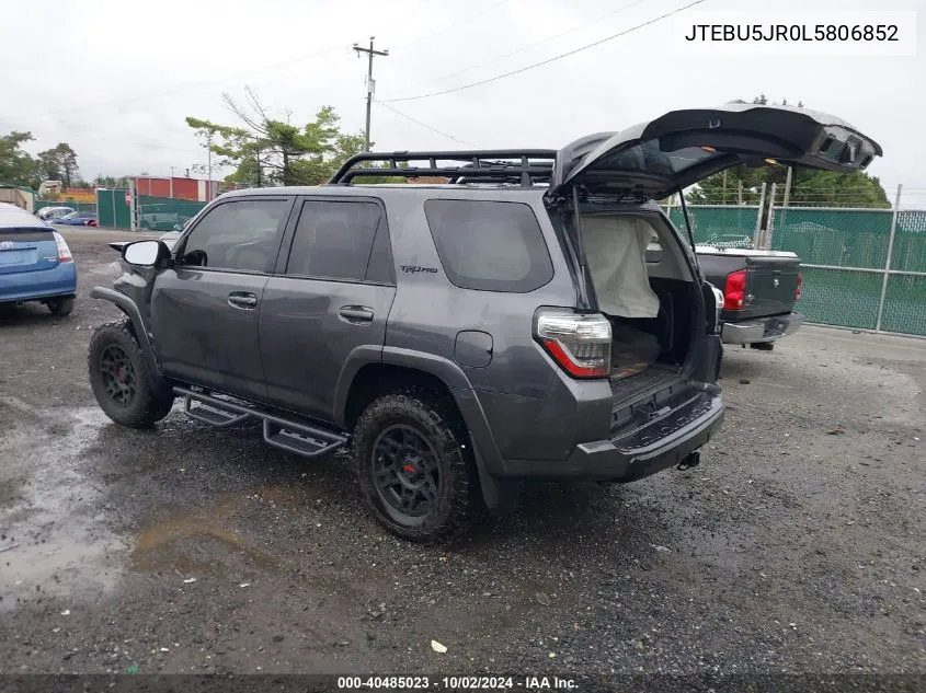 JTEBU5JR0L5806852 2020 Toyota 4Runner Trd Pro