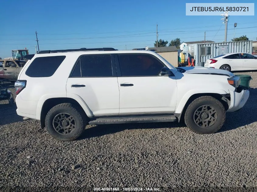 JTEBU5JR6L5830721 2020 Toyota 4Runner Venture Special Edition