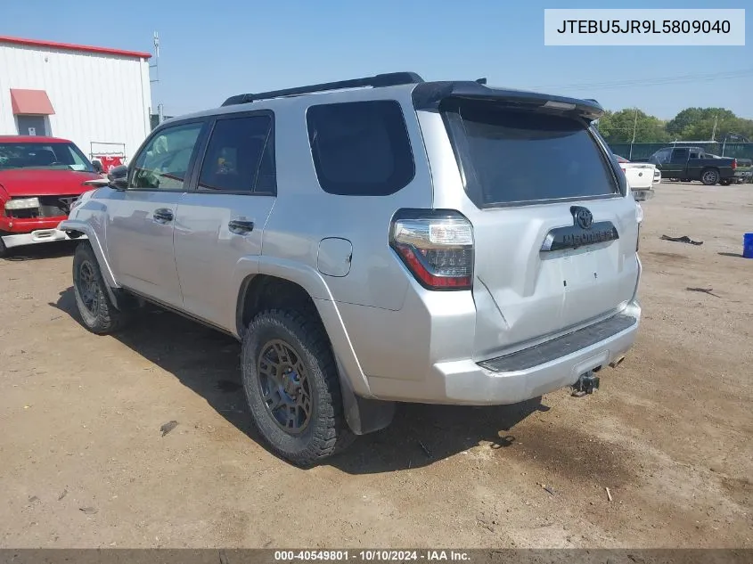 JTEBU5JR9L5809040 2020 Toyota 4Runner Venture Special Edition