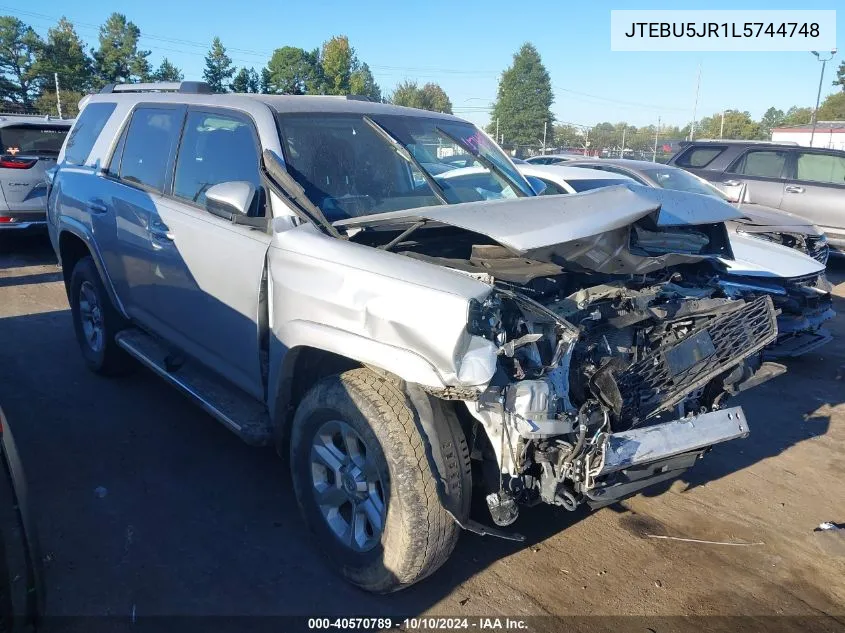 JTEBU5JR1L5744748 2020 Toyota 4Runner Sr5