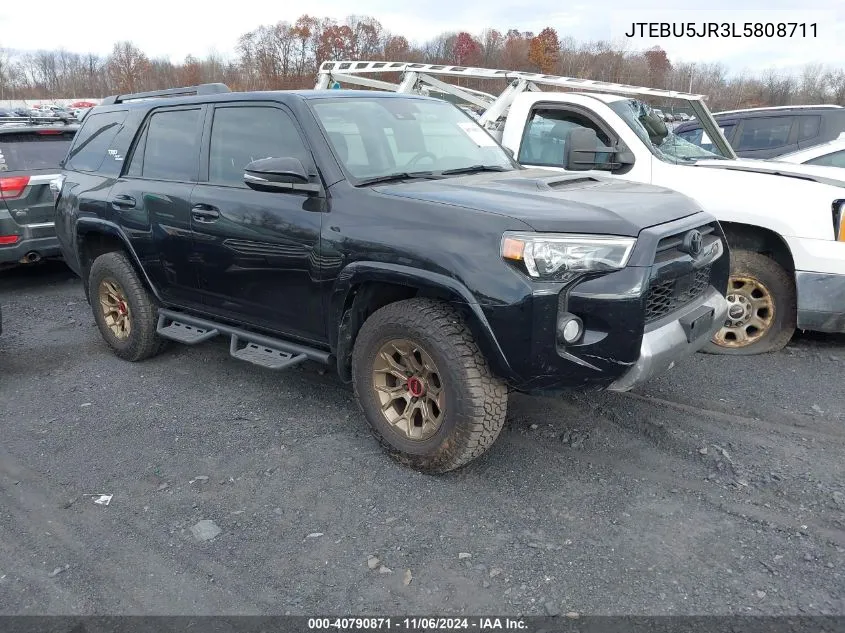 2020 Toyota 4Runner Trd Off Road Premium VIN: JTEBU5JR3L5808711 Lot: 40790871