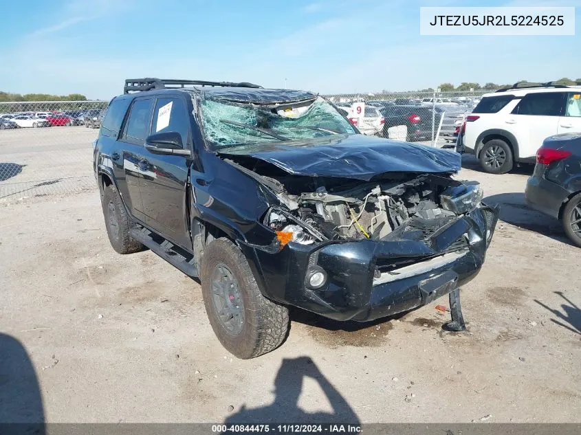 2020 Toyota 4Runner Sr5 Premium VIN: JTEZU5JR2L5224525 Lot: 40844475